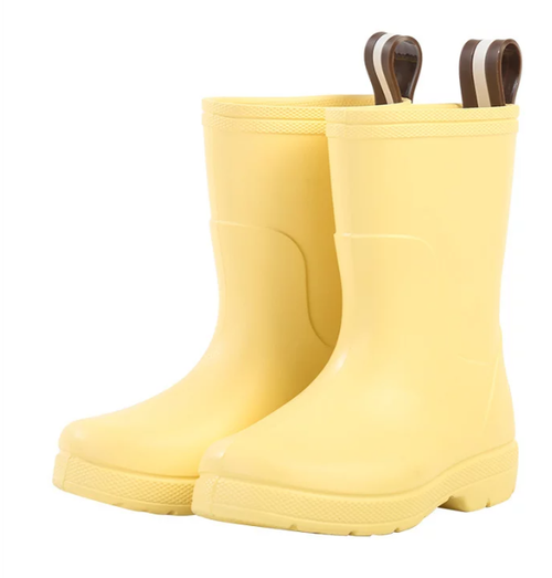 Резиновые сапоги "Didankate" с крючком, желтый