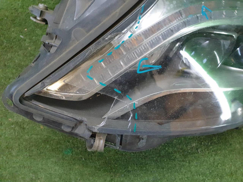 Битая Фара левая Mercedes S w222 (2013-2017) LED