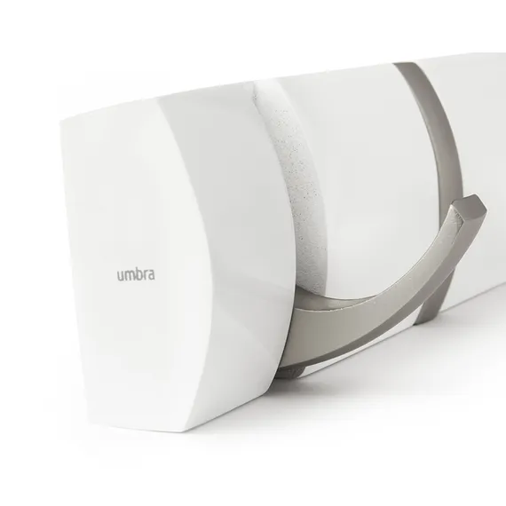 Настенная вешалка Flip 3 крючка белая