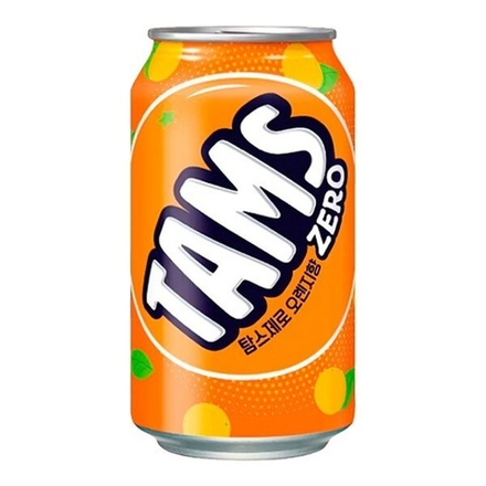 Газированный напиток Tams Zero Orange "Апельсин" 0.355 - банка