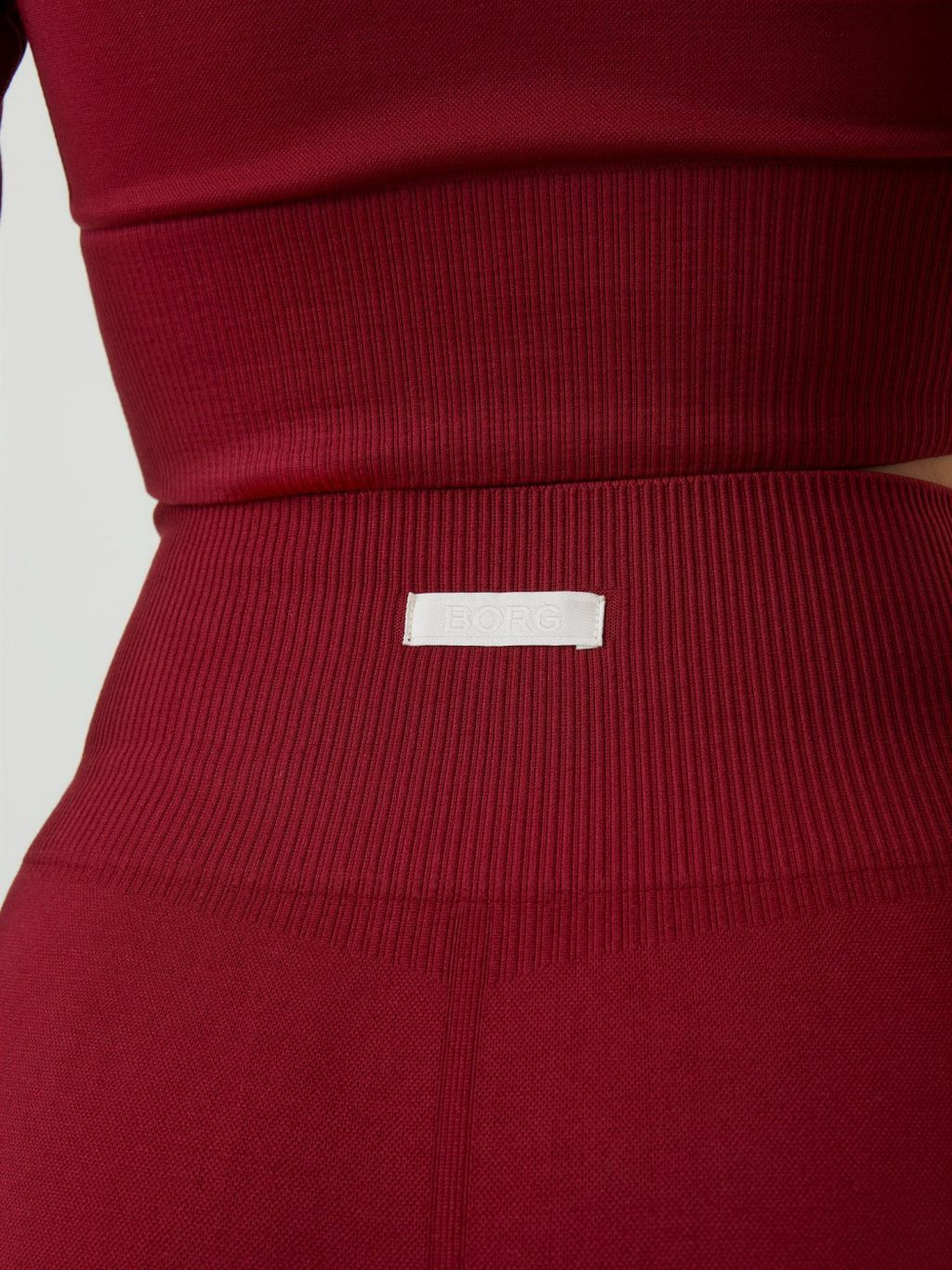 Женские теннисные брюки Björn Borg Stockholm Seamless Tights W - biking red