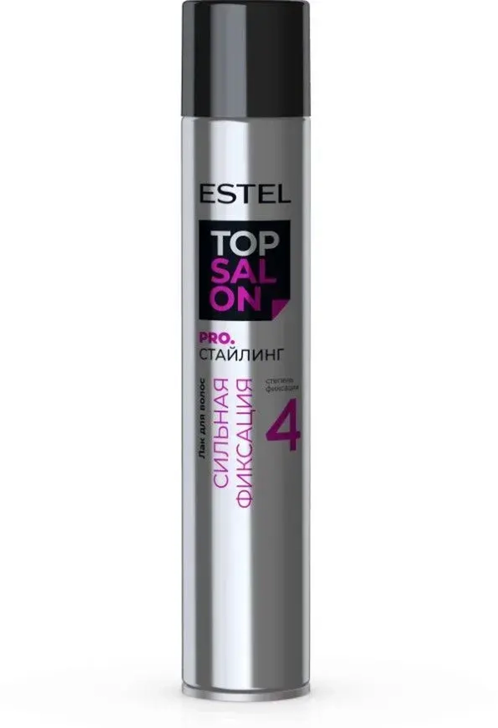 ESTEL TOP SALON PRO Лак для волос сильная фиксация 400мл