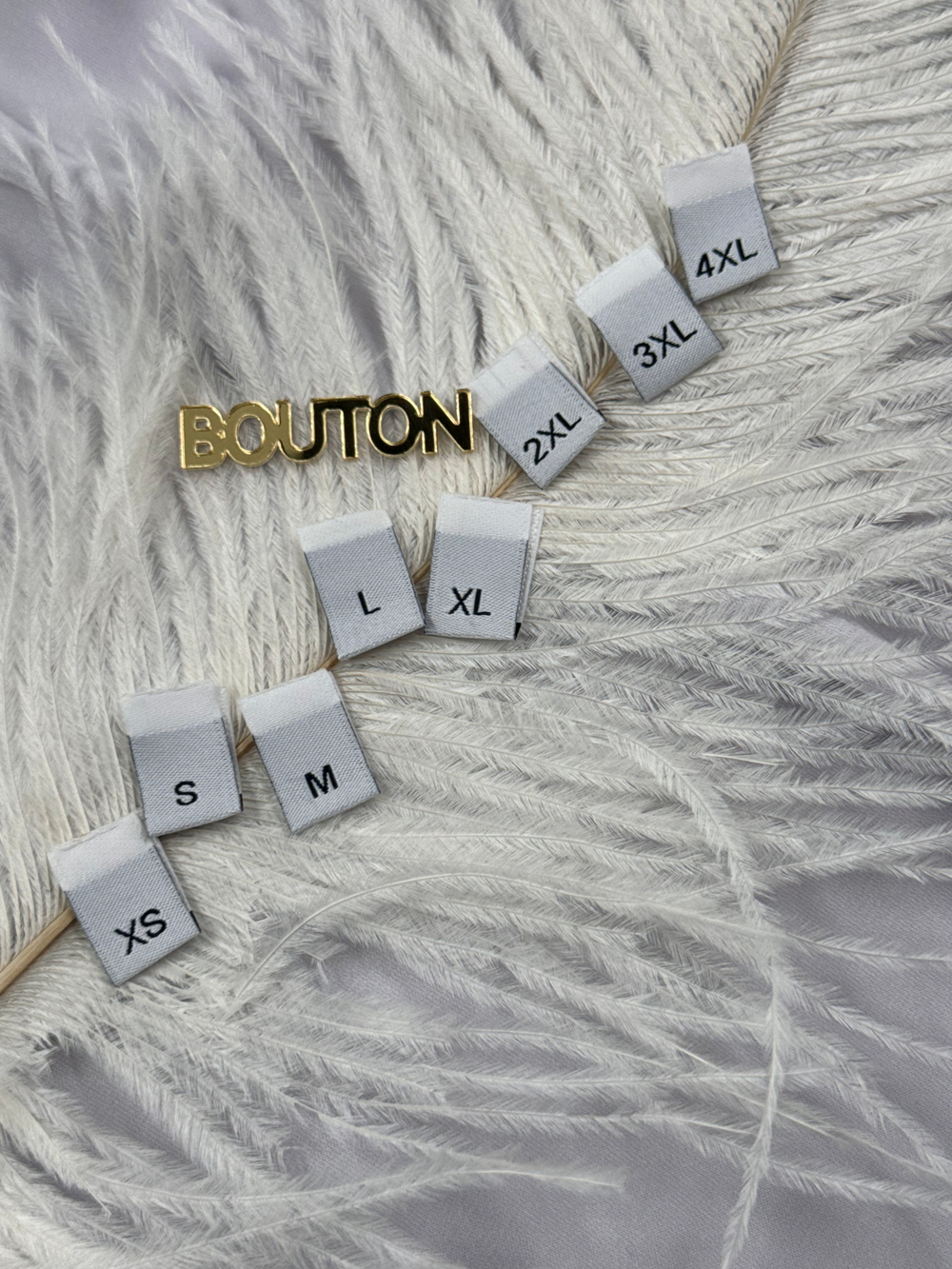 Размерник белый "XL" 14 мм