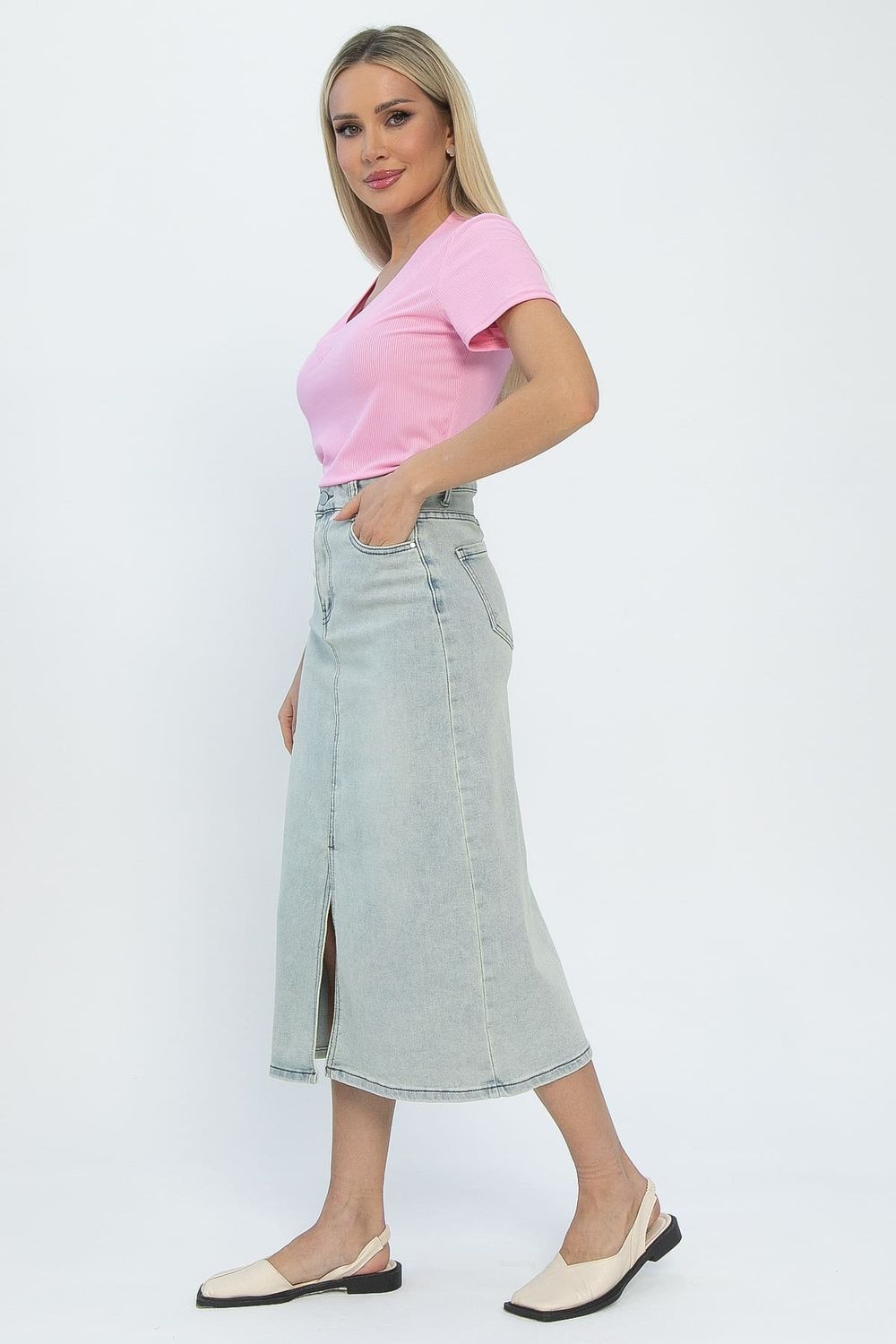 Юбка Муррей (сине-желтая) Ю13447-12М LT Collection