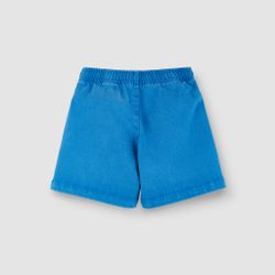 Шорты из вареного денима СИНИЙ