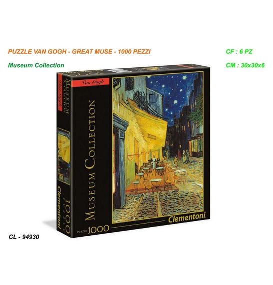 Puzzle PZL 1000 GREAT MUSE-VAN GOGH SQ95030069