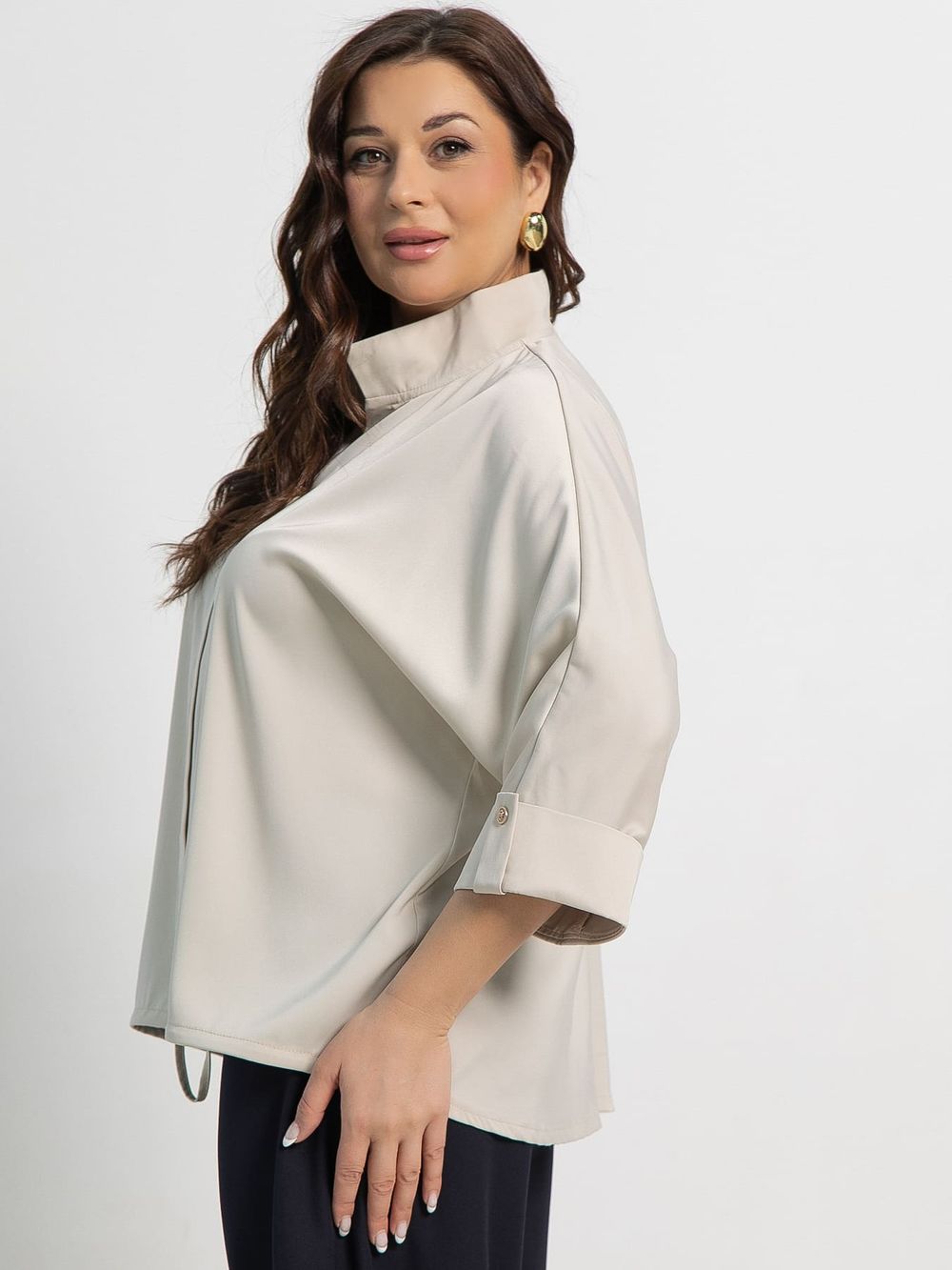 Блуза Серенада (бежевая) Б15111-24М LT Collection