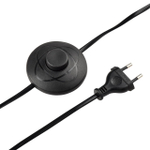 8043/1F MODERNI LN25 266 черный/серый/бежевый, металл/текстиль/ротанг Торшер Е27 1*60W 220V LAUNA