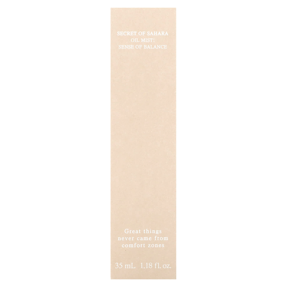 Huxley, Secret of Sahara, масляный спрей для ощущения баланса, 35 мл (1,18 жидк. унц.)