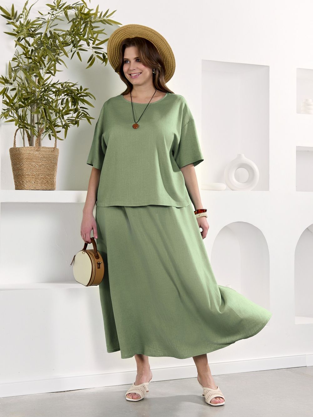 Блузка Камео-4 Виотекс ХАКИ