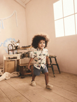 Рубашка с коротким рукавом для мальчика Next E95-433, Белый