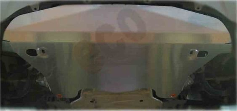 Защита ALFeco радиатора BMW Х6 F16, V-3,0 AT (2015-) (Алюминий 4 мм) арт.ALF3420AL
