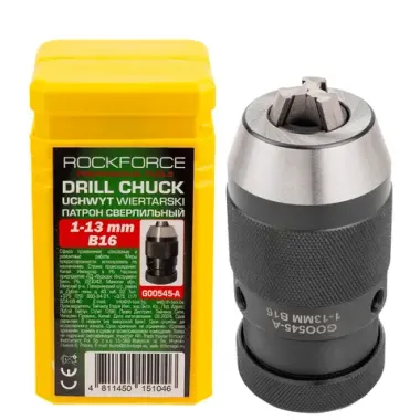 Патрон цанговый для дрели (1-13мм, B16) RockFORCE RF-G00545-A