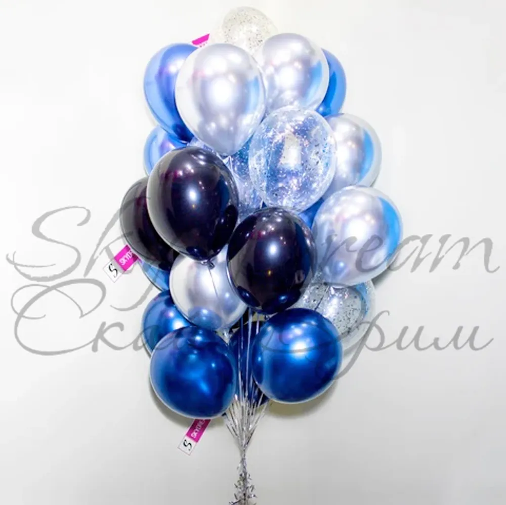 Облако шаров Темная ночь ( 25 шт) Облако шаров Темная ночь ( 25 шт)