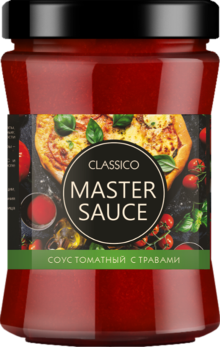 Соус томатный CLASSICO / 280 г / Master sauce / Сава
