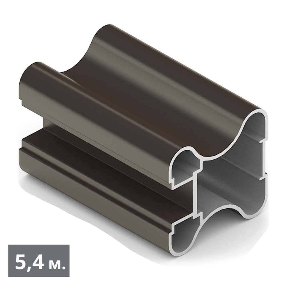 ЭКО Вертикальный профиль H (5,40 м) бронза матовая (AL) (AE0503) Aristo (Акция)