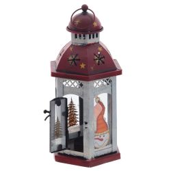 GAEM Подсвечник "Фонарь",L12,5 W11 H24 см, 2в.