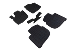 Резиновые коврики Стандарт для Skoda Rapid 2012-2020, Seintex.89410