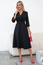 Платье Дана (черный)-52р-р Р11-1221 Nikol