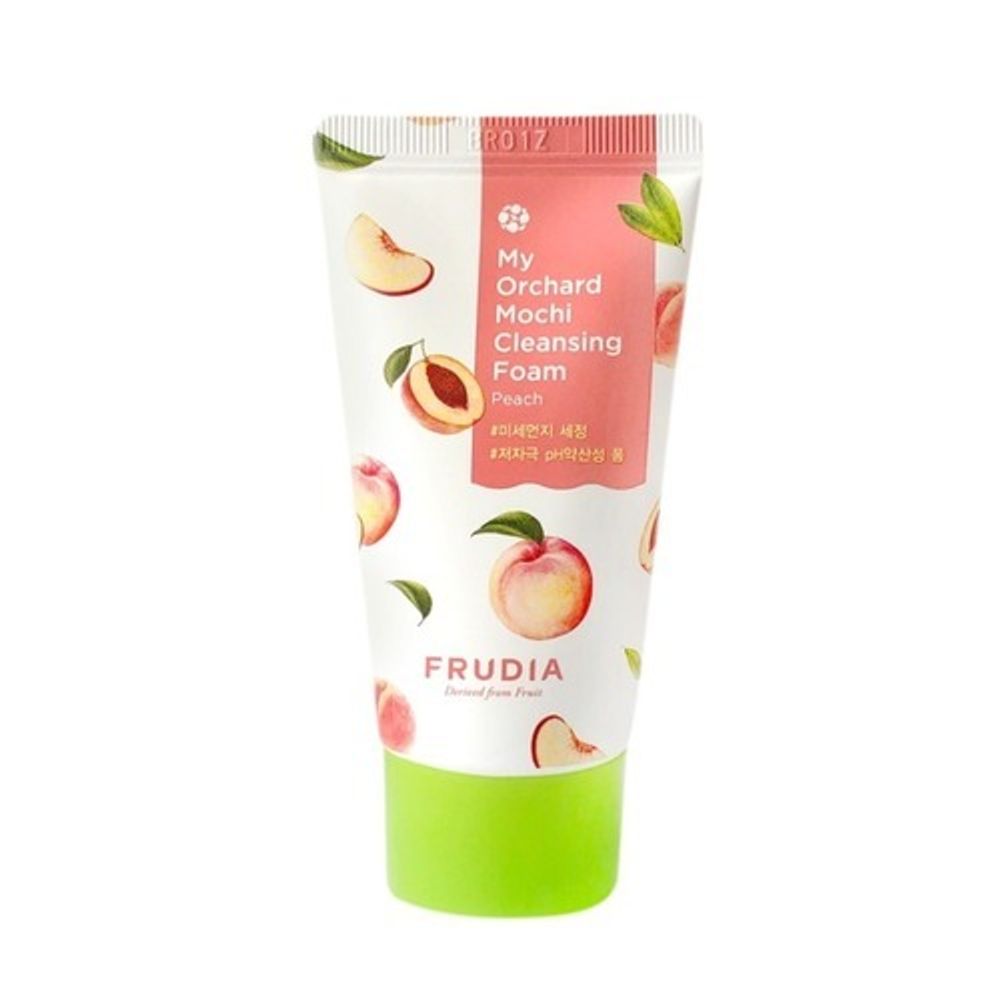Пенка-моти очищающая c экстрактом персика «мини» - Frudia My orchard peach mochi cleansing foam mini, 30 мл