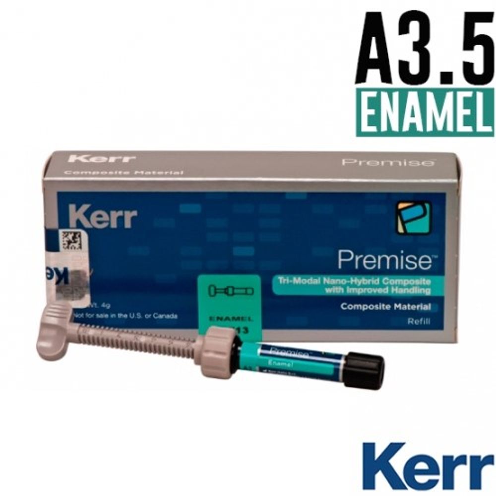 Premise Enamel A3.5, шприц (4гр.), наногибридный композитный материал
