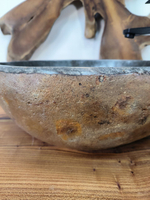 Раковина из речного камня RS-65882 45х35х15 из натурального камня