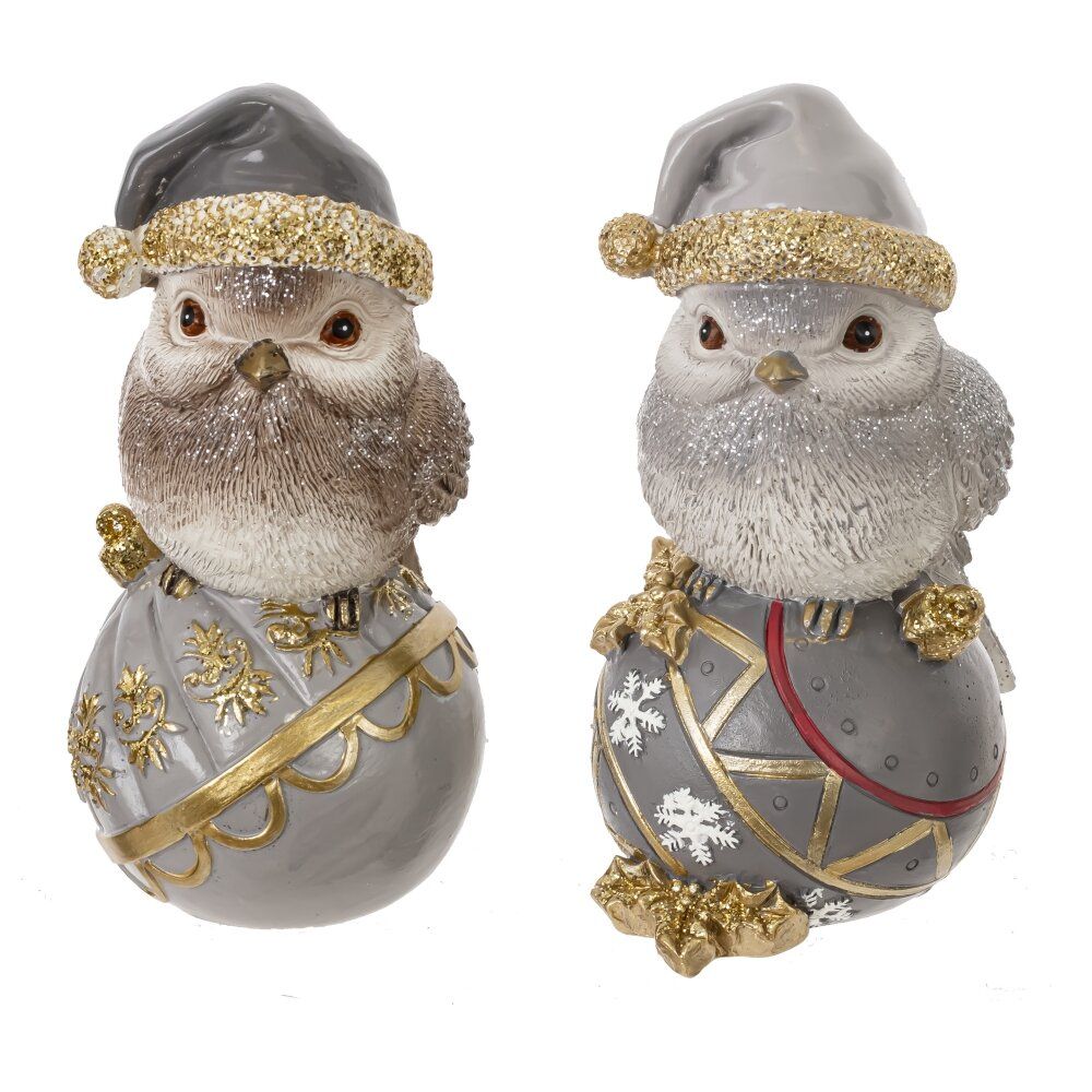 GAEM Фигурка декоративная "Птичка", L8 W9 H15,5 см, 2в.