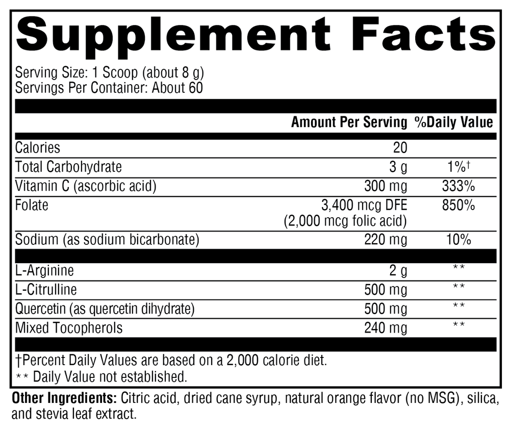 AngiNOX™ Orange 60 Servings