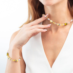 Браслет Coeur de Lion Olive-Yellow 2838/30-0901