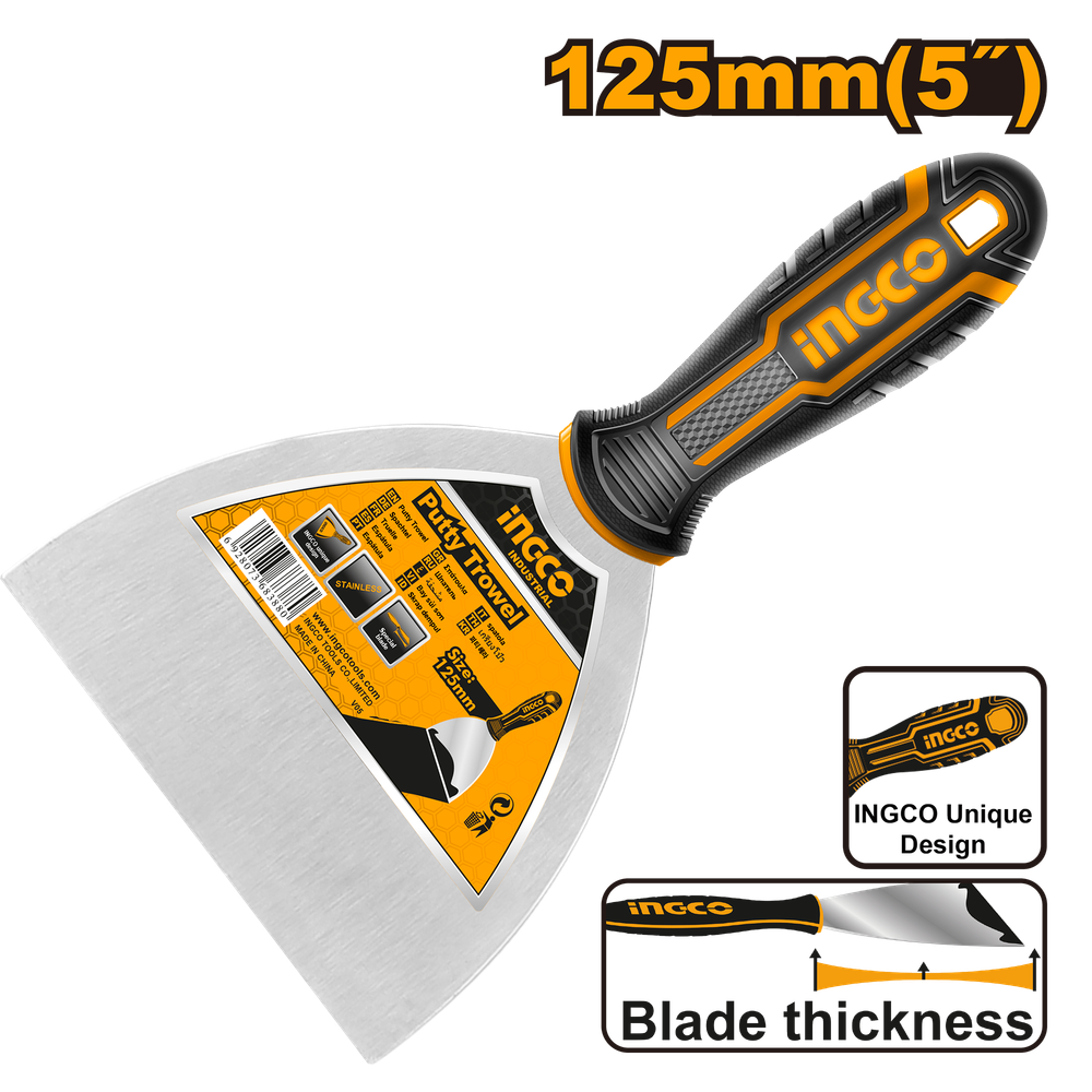 Шпатель 125 мм  INDUSTRIAL