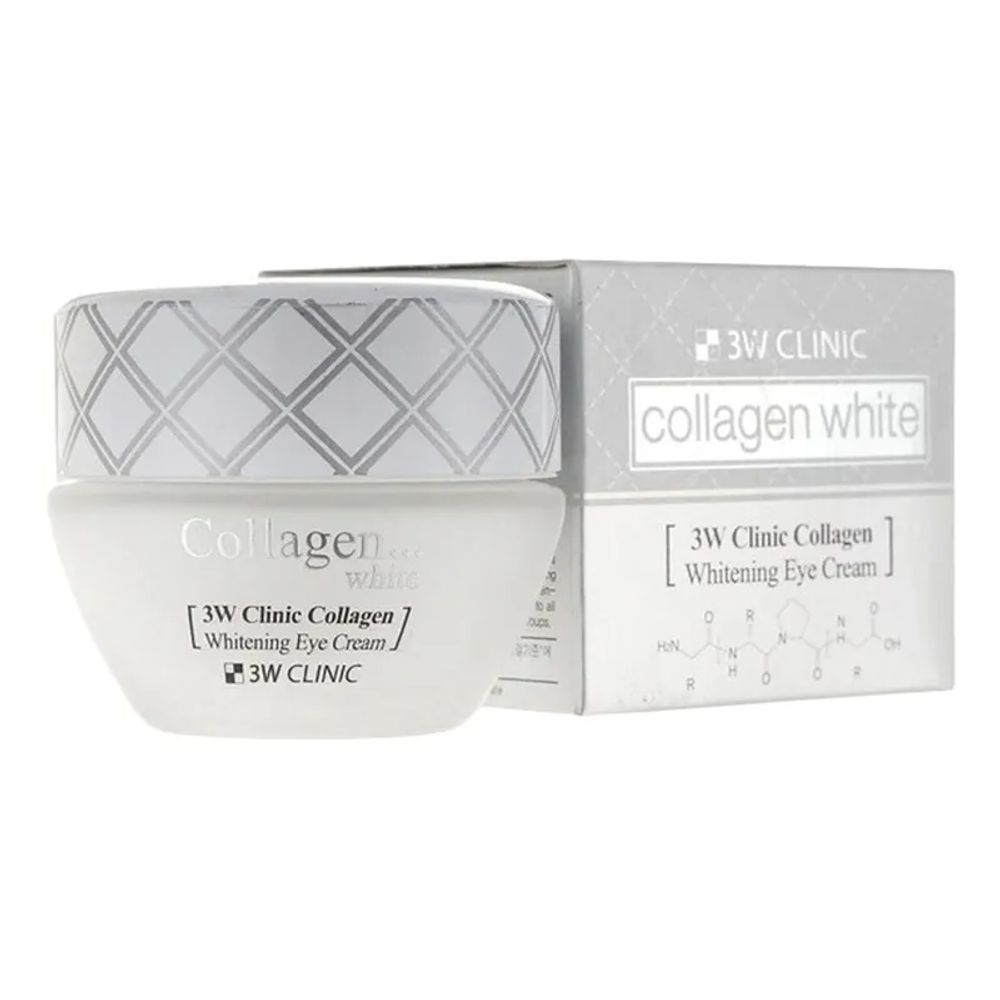 Крем для век 3W Clinic Collagen Whitening осветляющий Eye Cream 35 мл