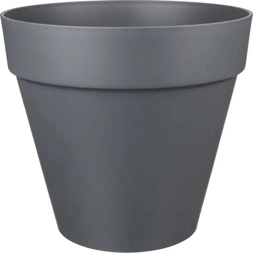 Горшок для цветов Tarragon D250, 7л со вставкой (серый)