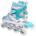 Коньки раздвижные, роликовые с ледовым блоком Sportage Flash R212 (pазмер 29-33)