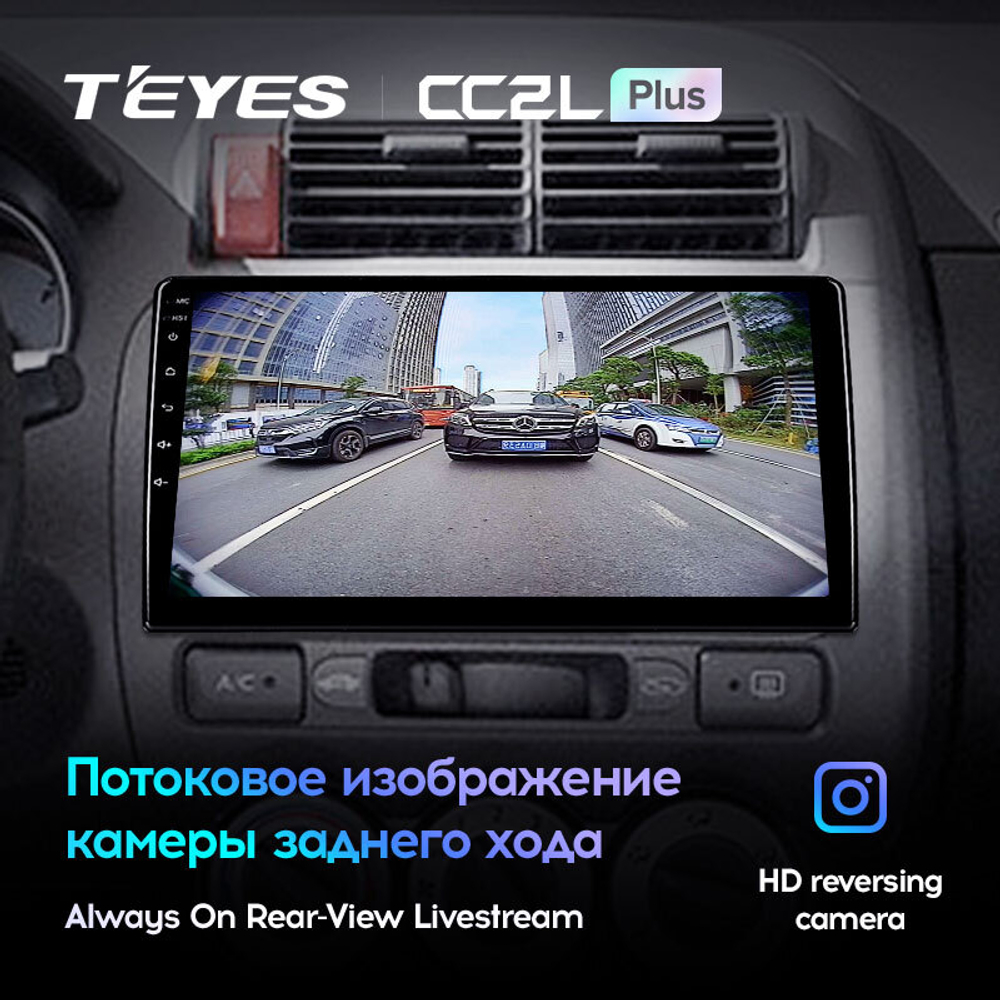 Teyes CC2L Plus 9" для Honda Jazz 1 2001-2008