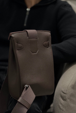 Нагрудная сумка-слинг Hermes