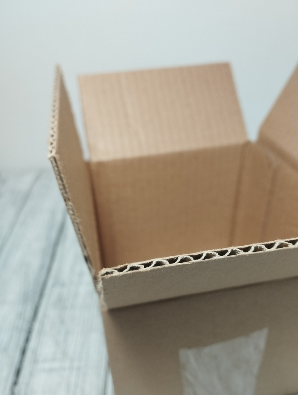 Коробка картонная, гофрокороб 130х130х130 мм - 20 шт