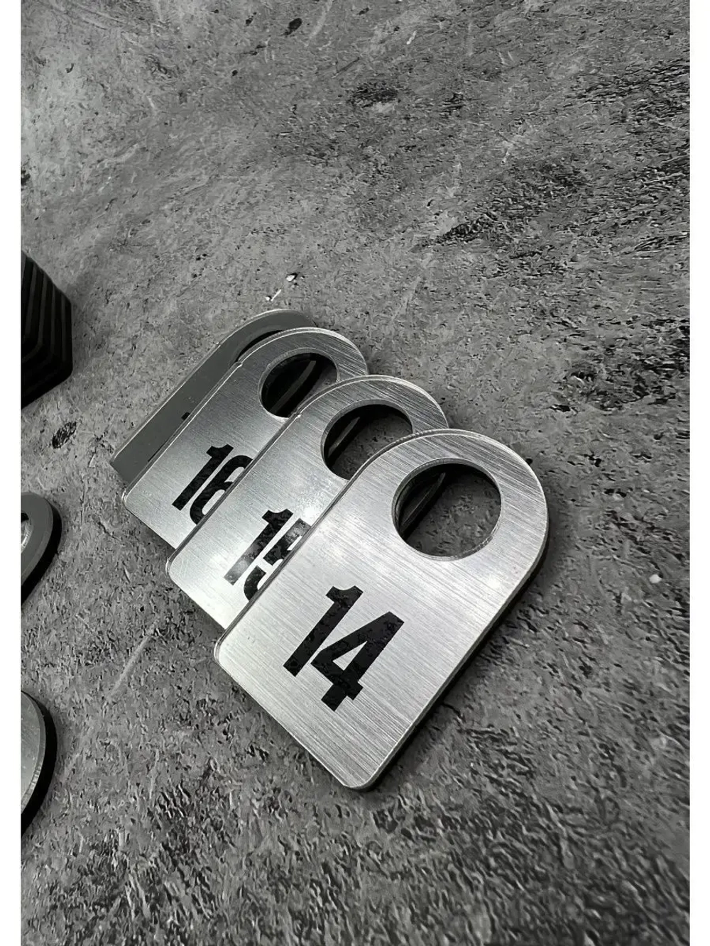 Номерки для гардероба 50шт