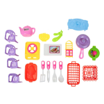 Набор посуды, корзинка 7062-28