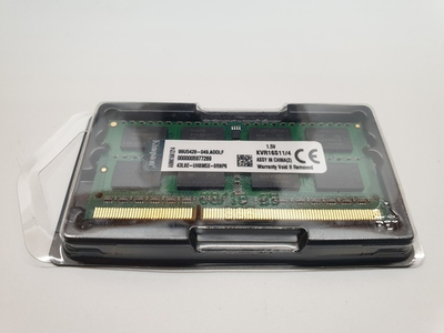 DDR3 4Gb 1600 Mhz So-Dimm 2Rx8 KVR16S11