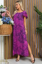 Платье Вечер свиданий (сине-малиновое) П13319-16М LT Collection
