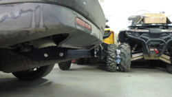 Фаркоп с элект. Smart, на Land Rover Range Rover Sport FA 0150-E (с 2005 по 2013 г.в.) (паспорт и сертификат в комплекте) Бизон