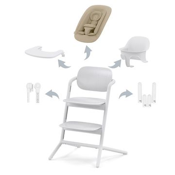 Стульчик Cybex Lemo 4-in-1 Set All White