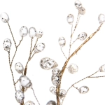 Декоративное украшение «Изысканный блеск» d-10 см, Золото