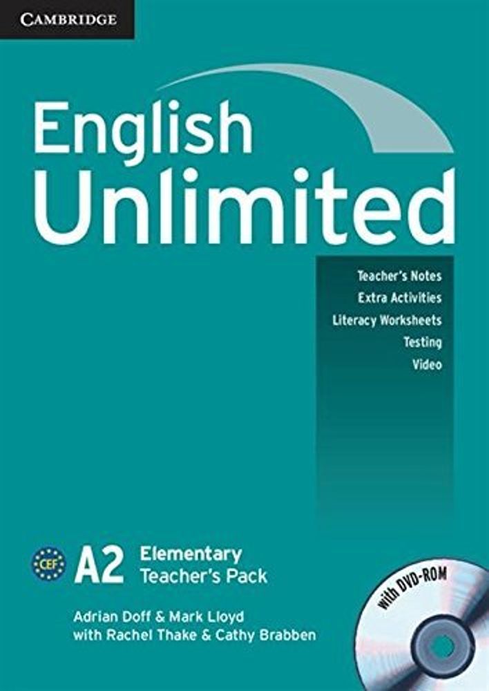 English Unlimited Elementary Teacher&#39;s Pack (Teacher&#39;s Book with DVD-ROM)