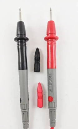 А801 Щупы 0,92м для мультиметра(тестера), штеккера угловые открытые