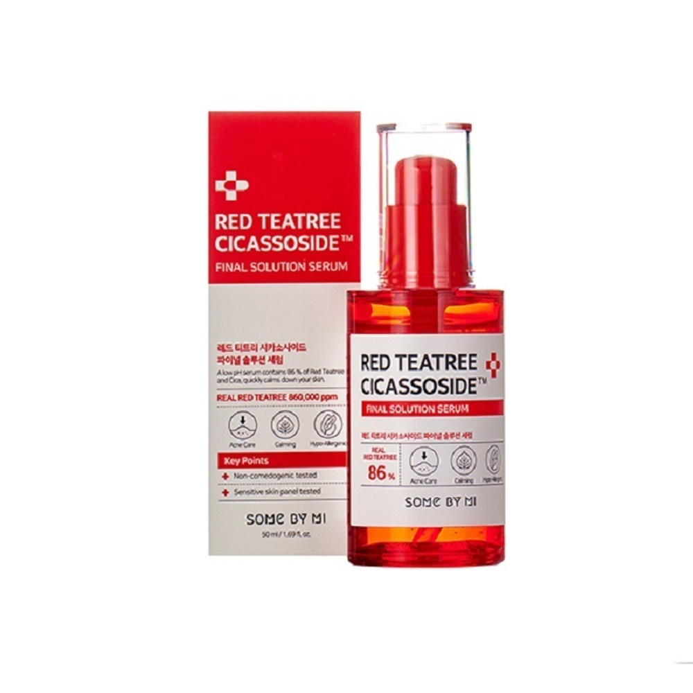 Some By Mi Red Tea Tree Cicassoside Final Solution Serum сыворотка для проблемной кожи