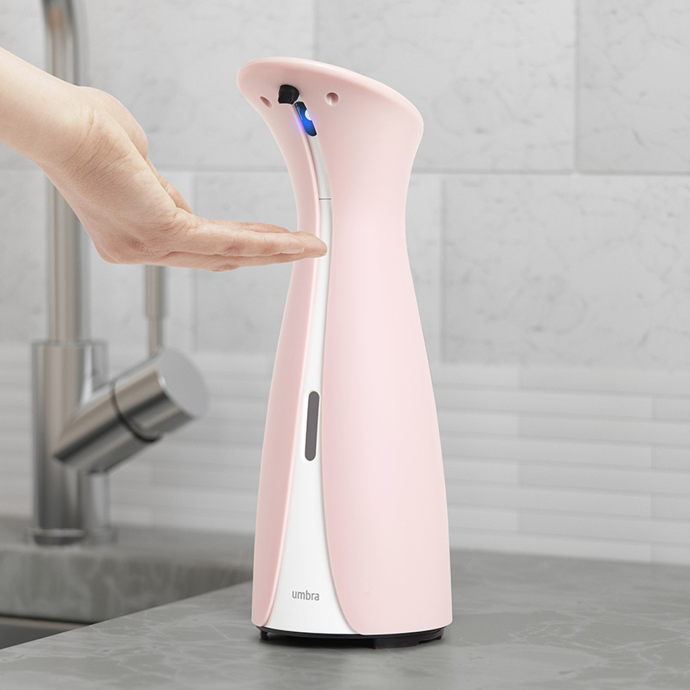 Диспенсер для мыла сенсорный Umbra Otto 255мл розовый