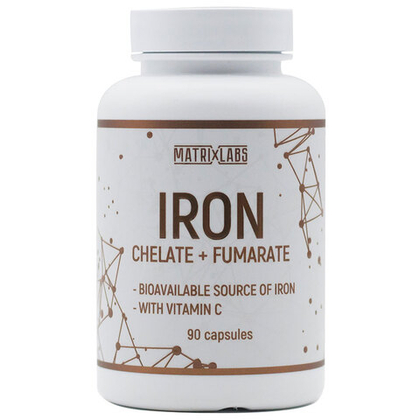 Matrix Labs IRON CHELARE + FUMARATE (90 капс.) [M] новая