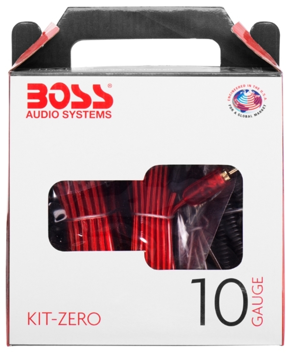 Комплект проводов и принадлежностей Boss Audio для подключения усилителя