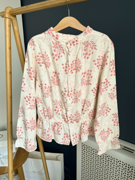 Хлопковая блузка Bonpoint, 140